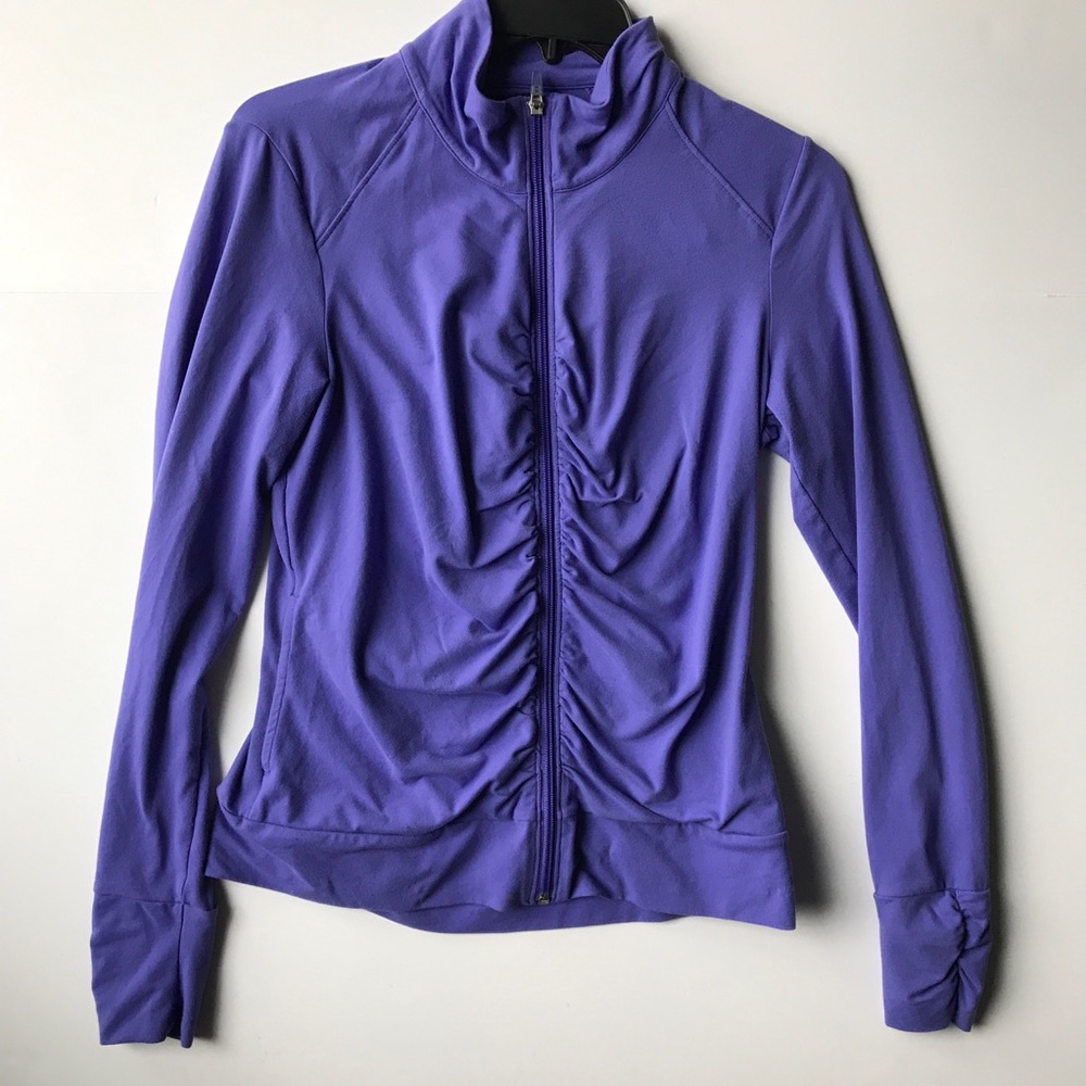 Lucy Athletic Jacket Purple Full ZIP